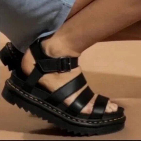 Sincerly Jules Shoes - SINCERELY JULES Daring Gladiator Sandals Lug Sole Vegan Platforms Women's size 8